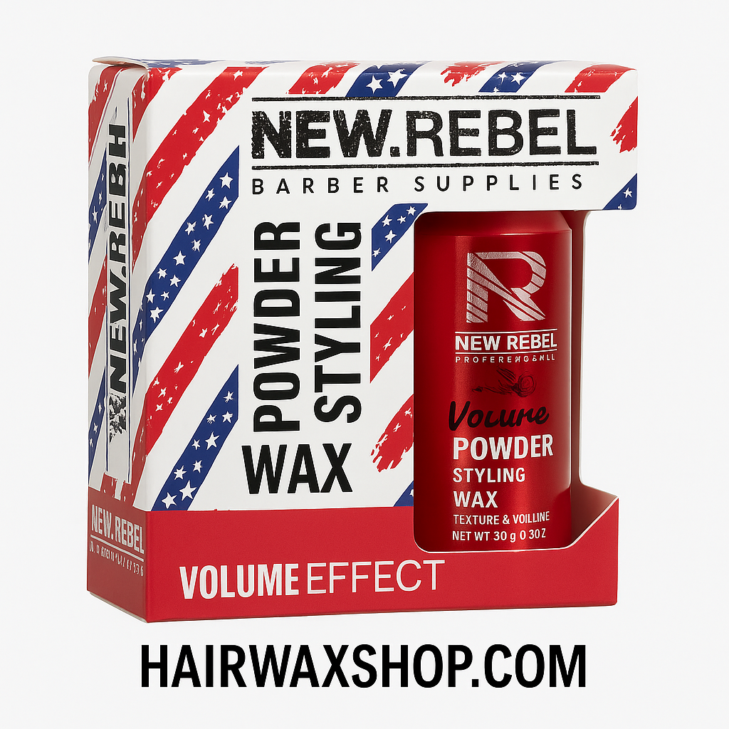 New Rebel Volume Effect Powder Styling Wax 20 g - Hairwaxshop